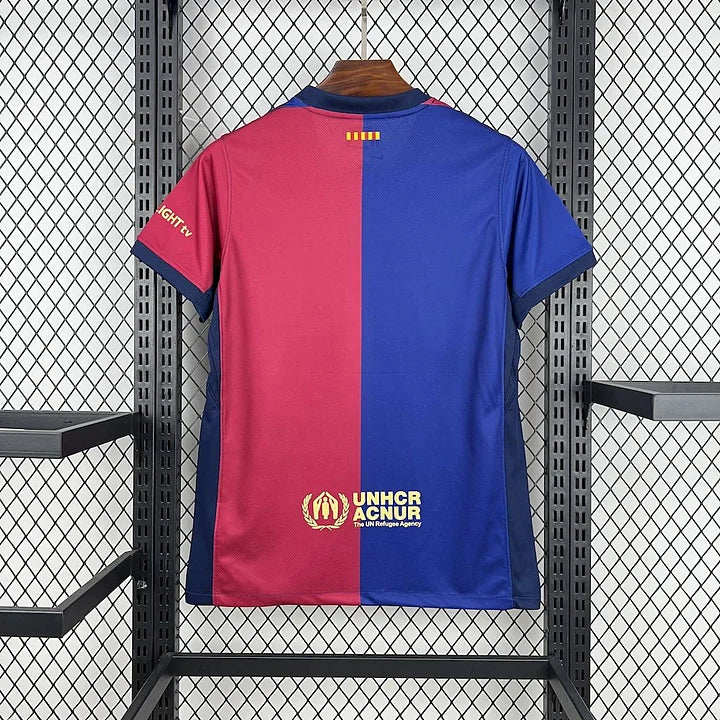 Maillot foot domicile FC Barcelone 
2024-2025 Travis Scott Cactus Jack