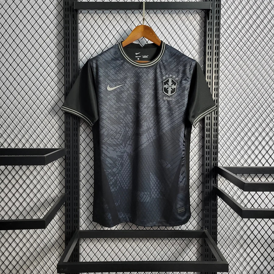 Maillot Brésil Full Noir 2022-2023