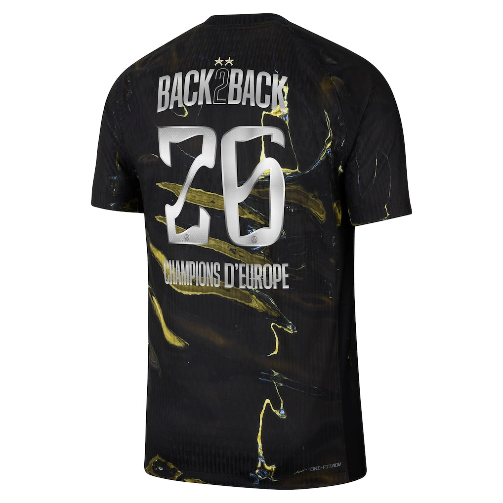 Maillot foot Concept PSG NIGHT STADIUM BACK2BACK 26 AVEC LES 2 ÉTOILES