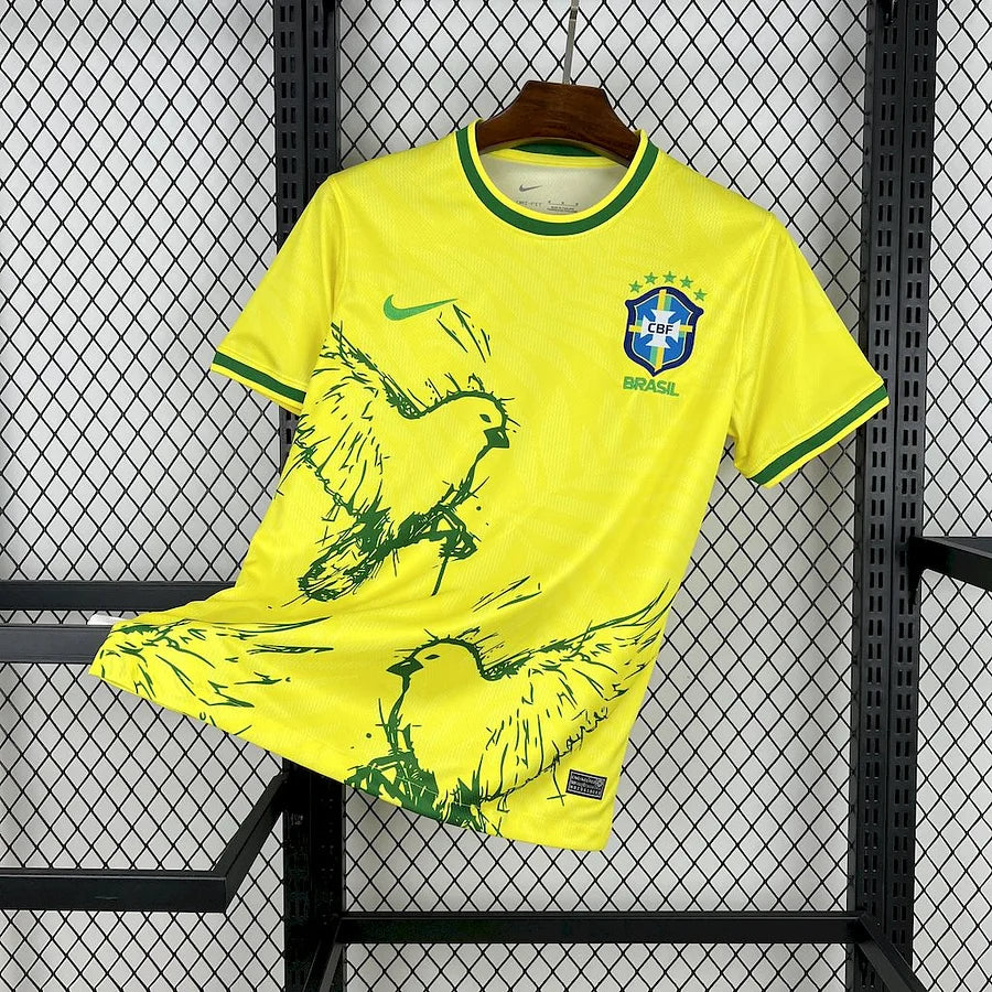 Maillot foot concept Brésil 2025-2026