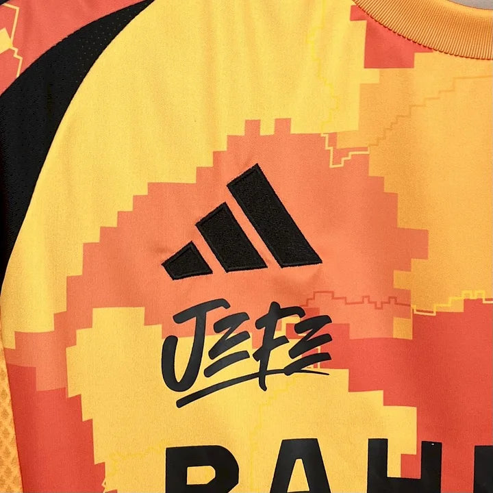 Paris FC maillot foot third 2024-2025 Ninho Jefe Orange