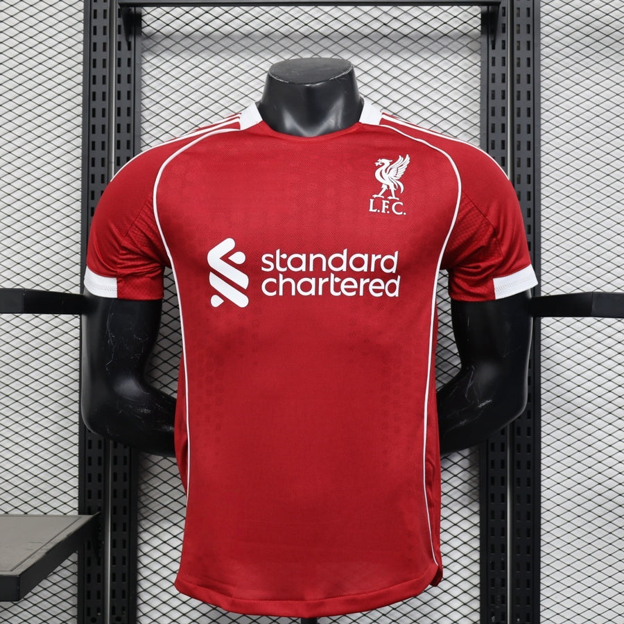 Maillot foot domicile Liverpool 2025-2026