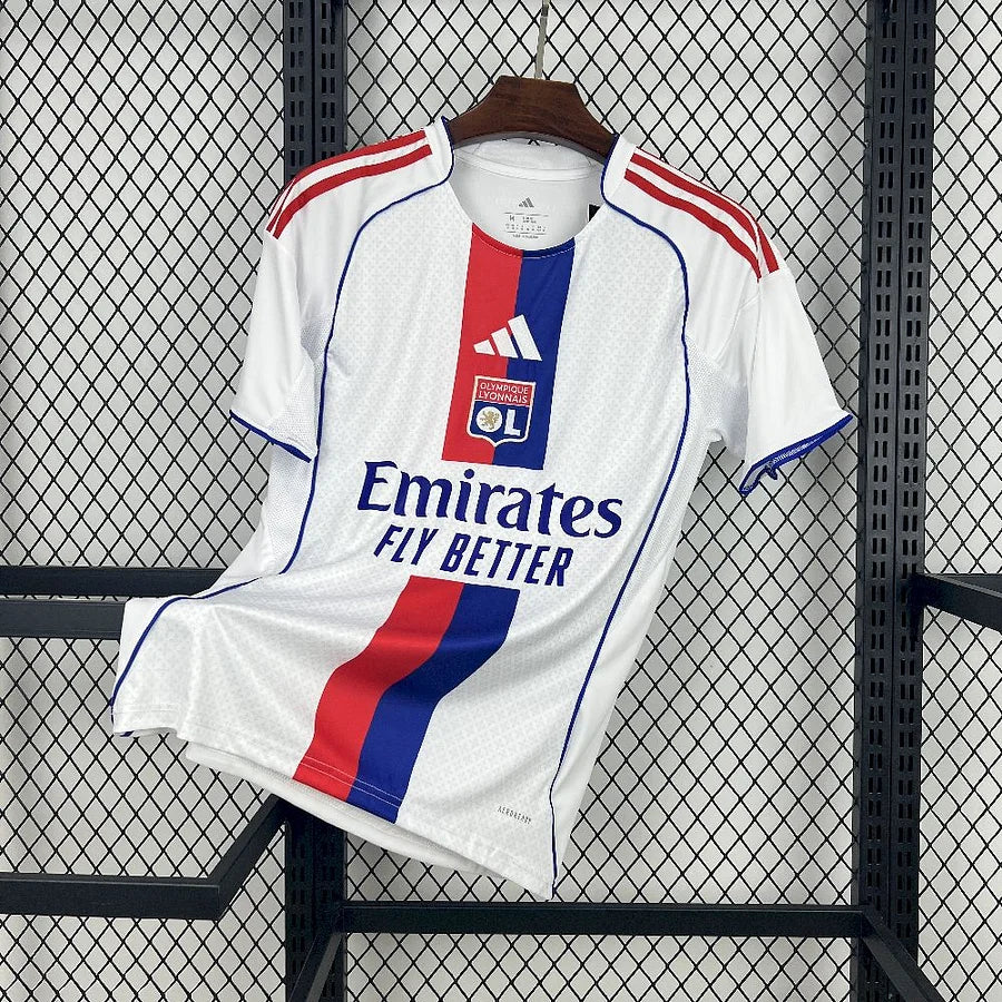 Maillot foot domicile 
Olympique Lyonnais OL 2025-2026