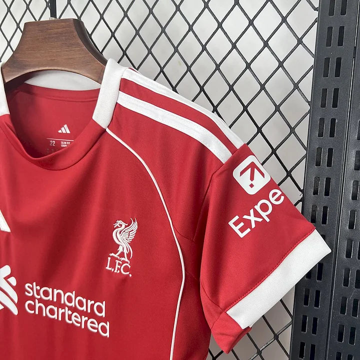 Kit Enfant foot Liverpool 2025-2026