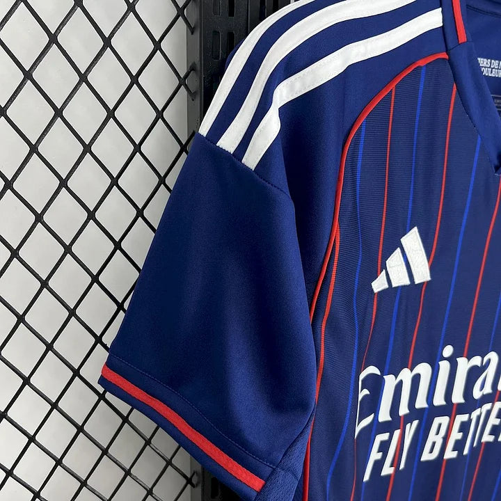 Maillot foot extérieur   Olympique Lyonnais OL 2025-2026