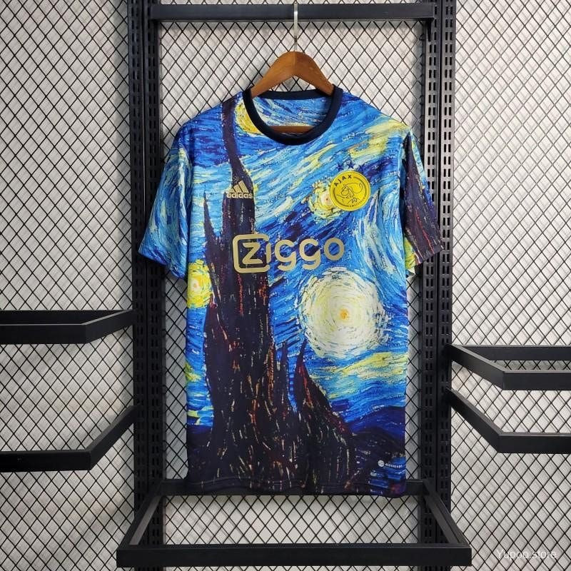 Maillot foot concept Ajax 2024-2025