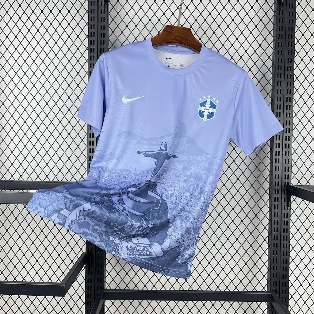 Maillot foot concept Brésil 2025-2026