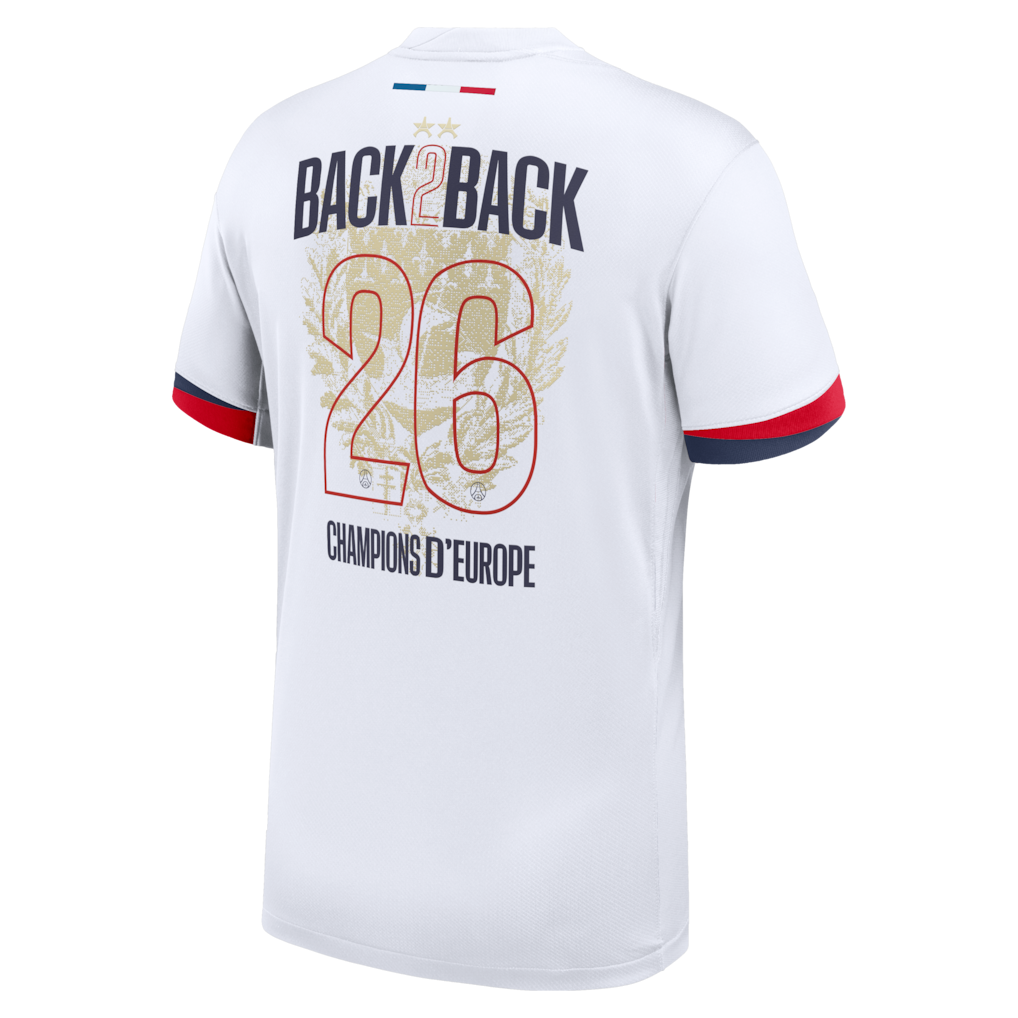 Maillot Concept PSG Paris Saint-Germain BACK2BACK 2 ÉTOILES