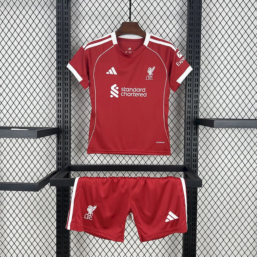 Kit Enfant foot Liverpool 2025-2026