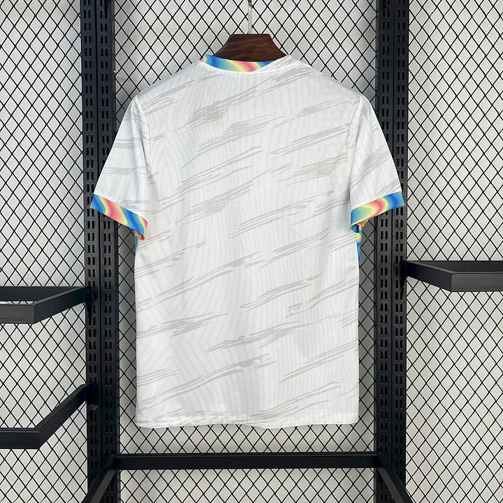 Maillot foot FC Barcelone blanc concept 
2025-2026