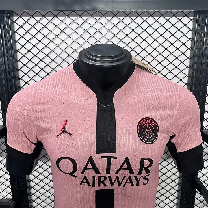 Maillot foot rose Paris Saint Germain PSG 2024-2025