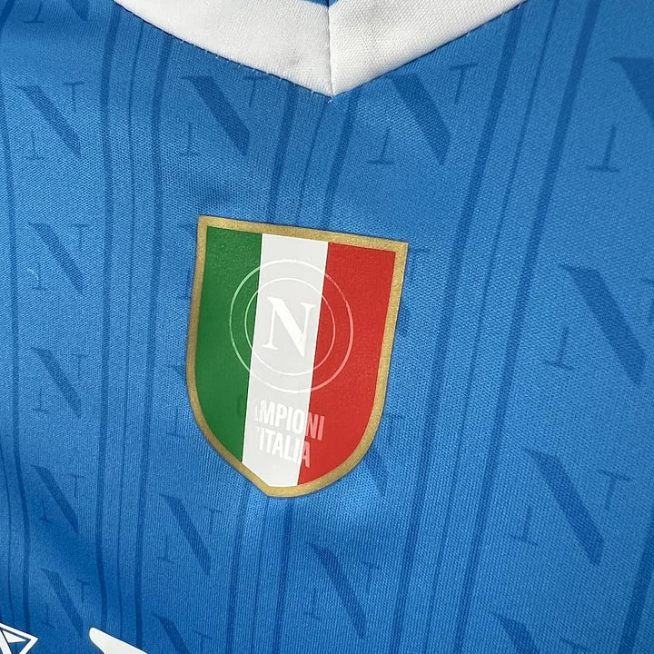 Maillot foot domicile Napoli 2025-2026