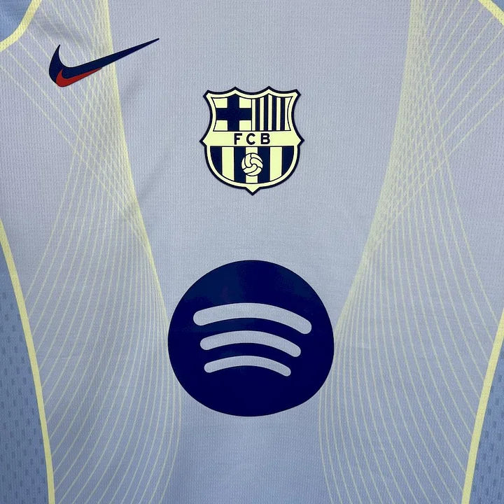 Maillot foot bleu ciel FC Barcelone
 2025-2026