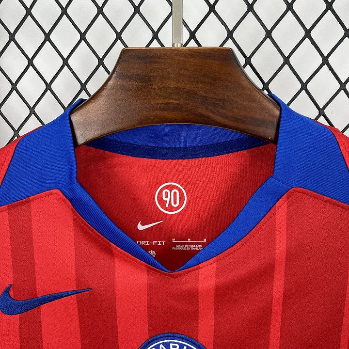 Maillot foot third rouge Paris Saint Germain PSG 2025-2026