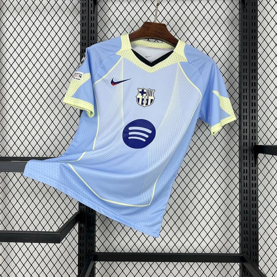 Maillot foot bleu ciel FC Barcelone
 2025-2026